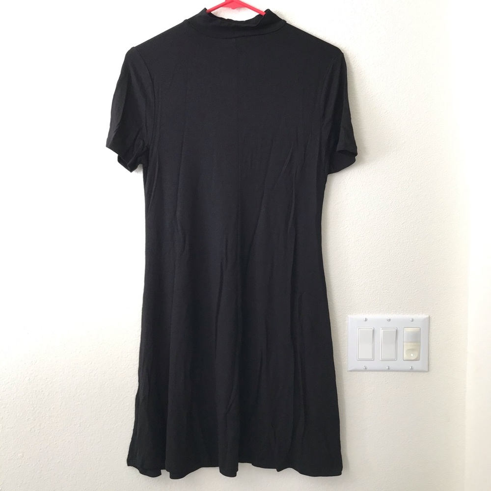 Mock Neck Little Black Dress NWT - Picture 8 of 8